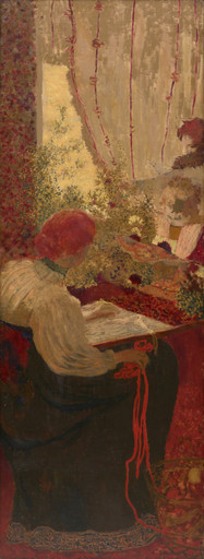 Édouard Vuillard. Embroidery. 1895-96