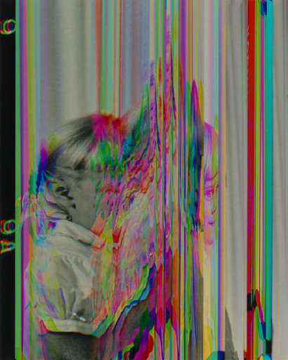 Sara Cwynar. Girl From Contact Sheet 3 (Darkroom Manuals). 2018