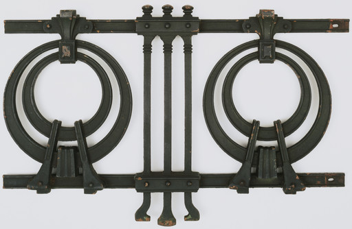 Otto Wagner. Railing. 1899