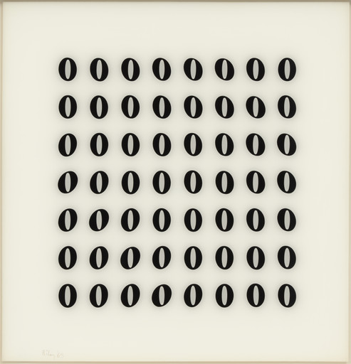 Bridget Riley. Untitled (Fragment 4) from the series Fragments. 1965