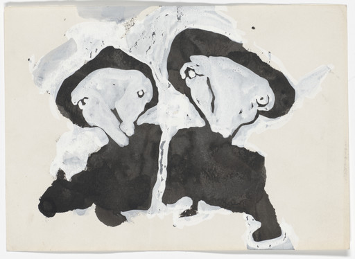 Kamala Ibrahim Ishag. Friends from Figures and Spirits. 1972