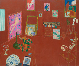 Henri Matisse. The Red Studio. Issy-les-Moulineaux, fall 1911