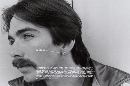 Hal Fischer. Earring. 1977