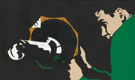 Rosalyn Drexler. Hold your Fire (Men and Machines). 1966