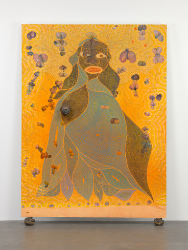 Chris Ofili. The Holy Virgin Mary. 1996