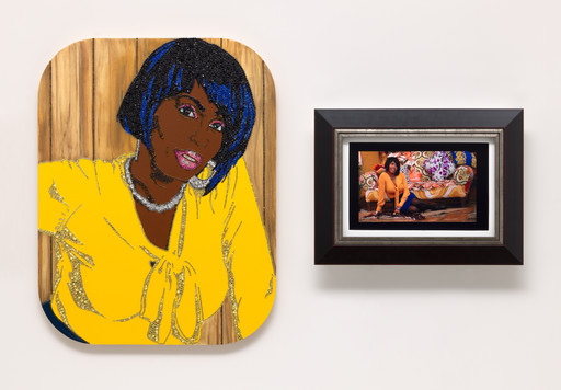Mickalene Thomas. Ain't I A Woman (Keri). 2009