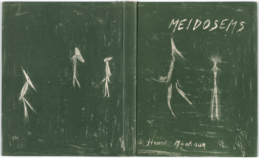 Henri Michaux. Wrapper from Meidosems. 1948