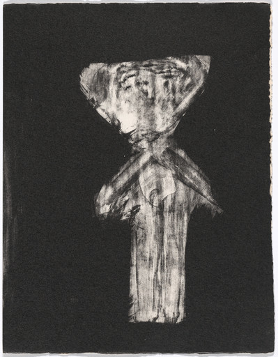 Henri Michaux. Plate (page 33) from Meidosems. 1948