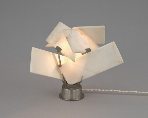 Pierre Chareau. Fleur lamp (model LP166). c.1924