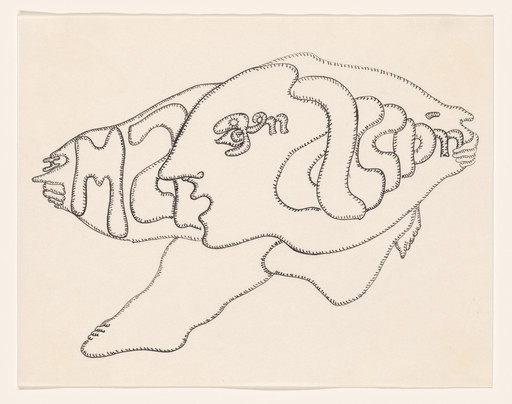 Cecilia Vicuña. Imaginación: imagen en acción (Imagination: Image in Action) from the series AMAzone Palabrarmas. 1978
