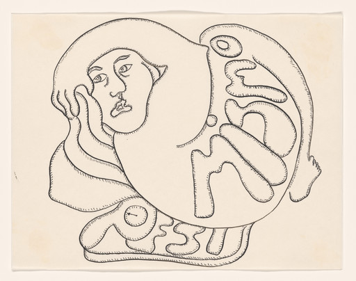 Cecilia Vicuña. Pesimismo: el excesivo peso de sí mismo (Pessimism: The Excessive Weight of Yourself) from the series AMAzone Palabrarmas. 1978