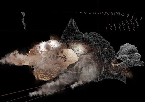 Cave_bureau, Kabage Karanja, Stella Mutegi. The Anthropocene Museum - Of Steam and Struggle. 2019