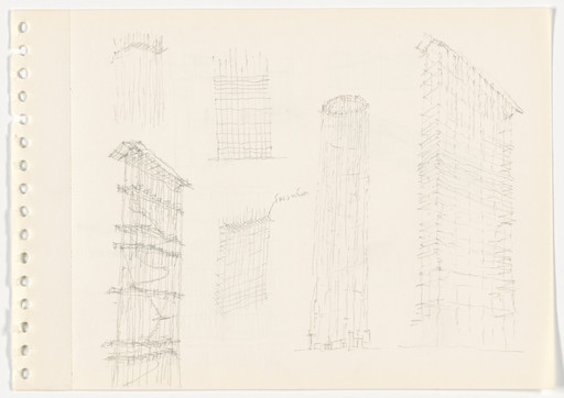 Boonserm Premthada. Elephant World: Brick Observation Tower. 2015-2020