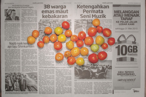 Chow and Lin, Stefen Chow, Huiyi Lin. The Poverty Line (Tomatoes) (Brunei). 2010-2020