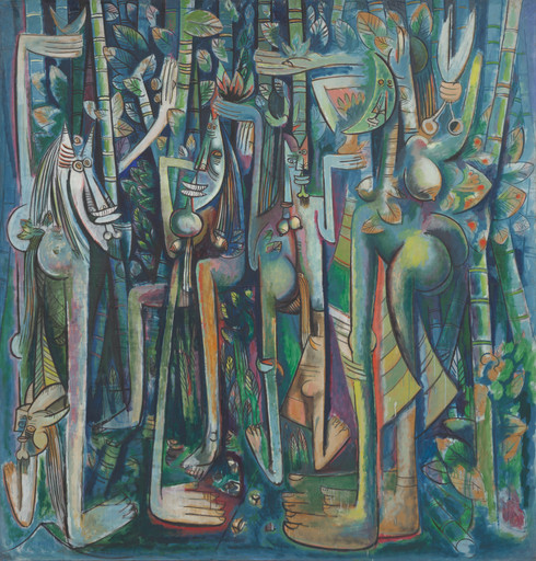 Wifredo Lam. La jungla (The Jungle). 1942–43