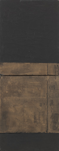 Robert Rauschenberg. Untitled (Asheville Citizen). c. 1952