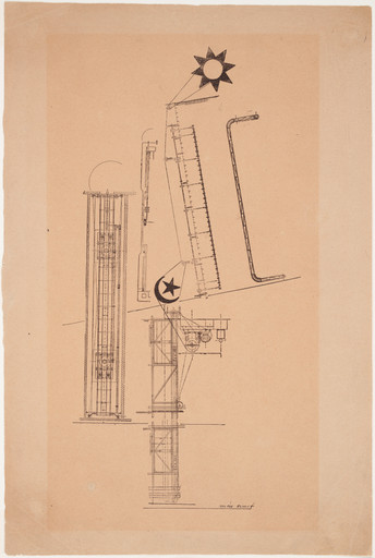 Max Ernst. Hypertrophic Trophy (hypertrophie trophäe, trophée hypertrophique). 1920