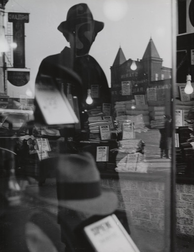 Lisette Model. Window Reflections. 1940