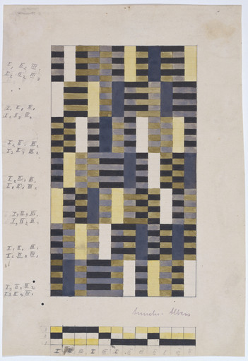 Anni Albers. Design for Wall Hanging. 1926