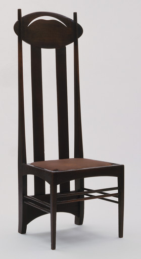Charles Rennie Mackintosh. Side chair. 1897