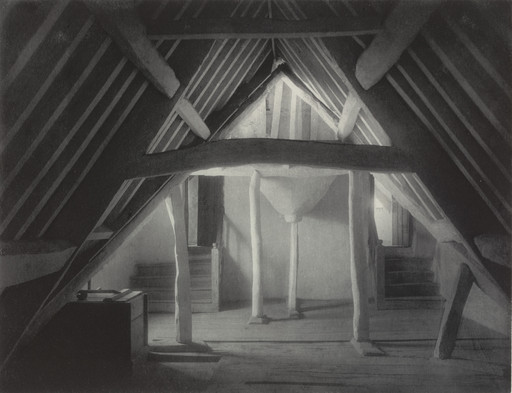 Frederick H. Evans. Kelmscott Manor: Attics. 1896