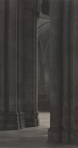 Frederick H. Evans. Across Nave, York Minster. c. 1901