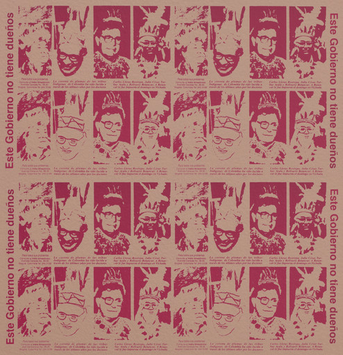 Beatriz González. Plumario Colombiano [wallpaper]. 1983