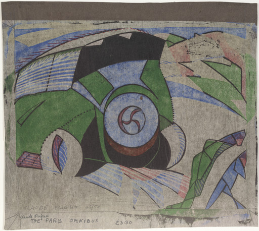 Claude Flight. Paris Omnibus. 1923