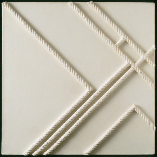 Marlow Moss. White with Rope. 1940