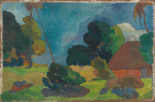 Paul Gauguin. Tahitian Landscape. 1899