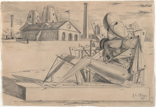 Giorgio de Chirico. Solitude. 1917