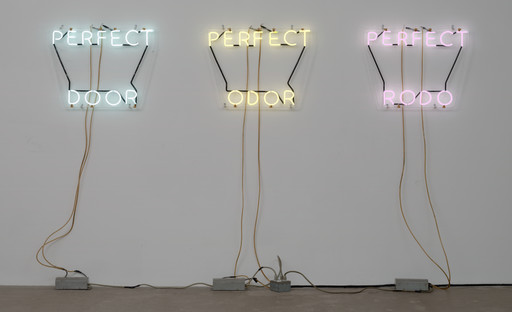 Bruce Nauman. Perfect Door/Perfect Odor/Perfect Rodo. 1972