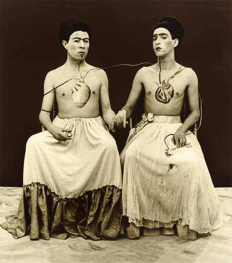 Las Yeguas del Apocalipsis, Pedro Mardones Lemebel, Francisco Casas Silva. Las Dos Fridas (The Two Fridas). 1989