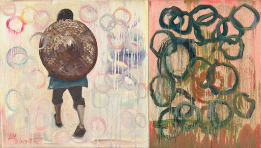 Hung Liu. Oliver Twist. 2004