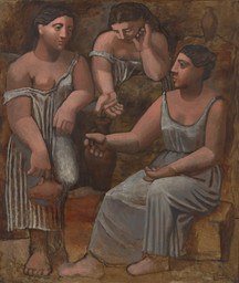 Pablo Picasso. Three Women at the Spring. Fontainebleau, summer 1921