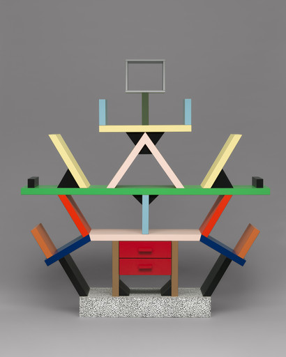 Ettore Sottsass. 'Carlton' Room Divider. 1981