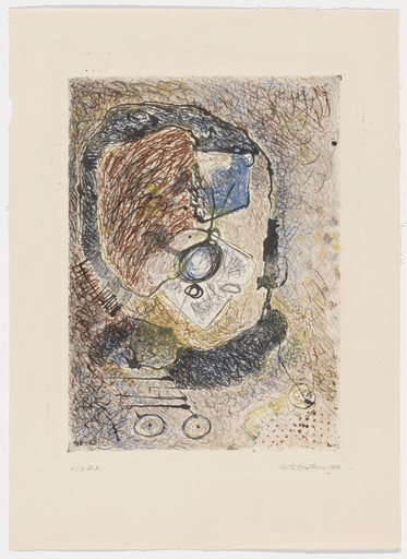 Geta Brătescu. Untitled from the portfolio Portraits of Medea (Portretele Medeei). 1979