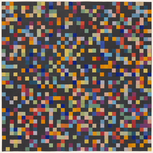 Ellsworth Kelly. Spectrum Colors Arranged by Chance VI. 1951