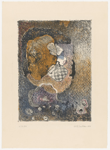 Geta Brătescu. Untitled from the portfolio Portraits of Medea (Portretele Medeei). 1979