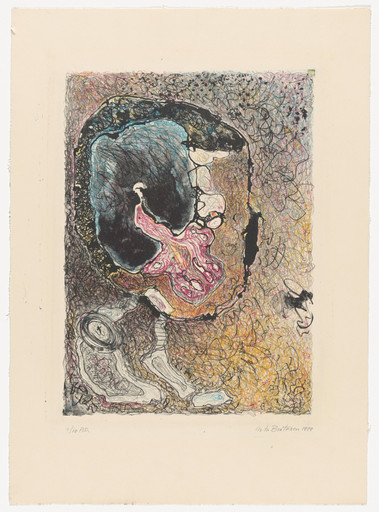 Geta Brătescu. Untitled from the portfolio Portraits of Medea (Portretele Medeei). 1979