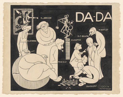 Richard Boix. Da-Da (New York Dada Group). 1921