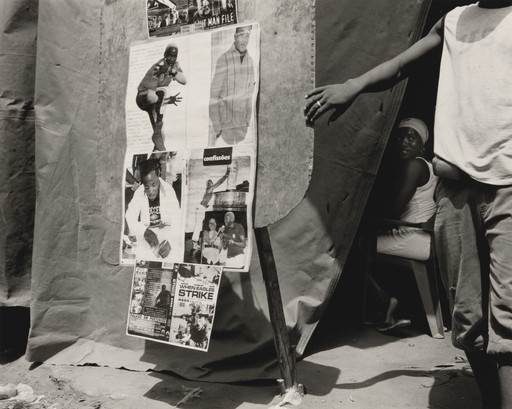 Jo Ractliffe. Video club, Roque Santeiro market II from the series Terreno Ocupado. 2007