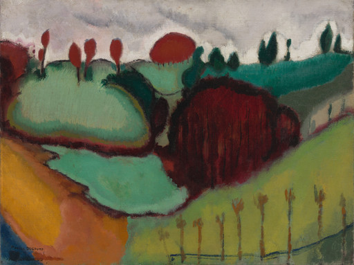 Marcel Duchamp. Landscape. Neuilly, January-February 1911