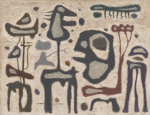 Willi Baumeister. African Play, IV. 1942