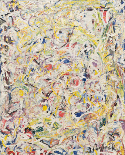 Jackson Pollock. Shimmering Substance. 1946