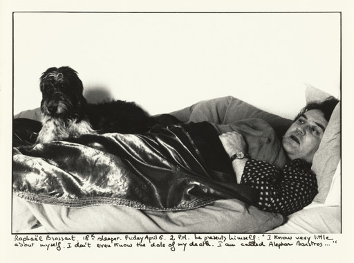 Sophie Calle. The Sleepers (Les dormeurs). 1979
