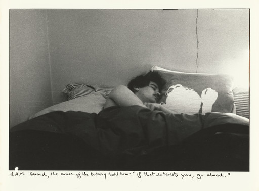 Sophie Calle. The Sleepers (Les dormeurs). 1979