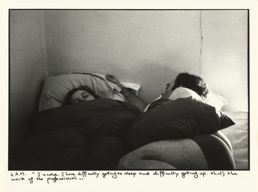Sophie Calle. The Sleepers (Les dormeurs). 1979