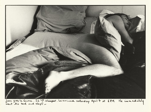 Sophie Calle. The Sleepers (Les dormeurs). 1979