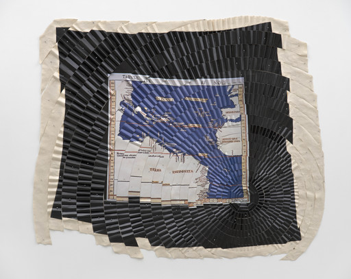 Miguel Angel Ríos. Columbus Making Ripples. 1993